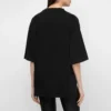 Estampado Cuello redondo Negro 641532TJVK61070