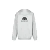 Estampado del logotipo de BB, unisex, gris claro 583216TFV612569