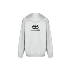 Estampado del logotipo de BB, unisex, gris claro 583216TFV612569