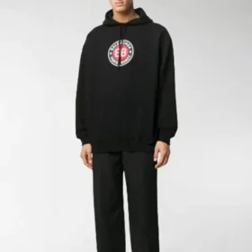 Estampado del logotipo Double B, para hombre, negro 570811TJVD71000
