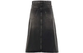 Falda de línea A FW21 «Denim gris lavado» 646913TBP477767