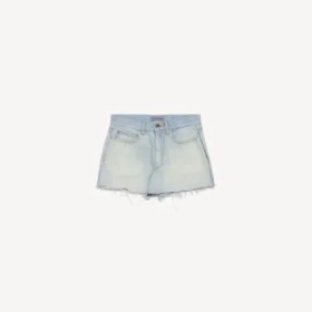 Falda-pantalón para mujer en azul claro