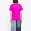 FW21 de manga corta rosa y rojo 661705TKVE16817