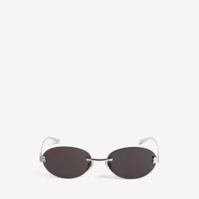 Gafas de sol Gossip Oval AF en plateado/negro