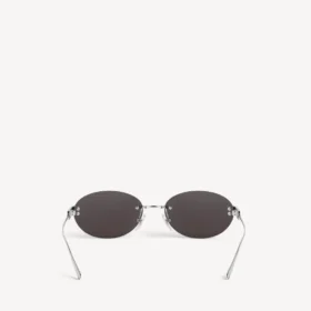 Gafas de sol Gossip Oval AF en plateado/negro