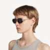 Gafas de sol Gossip Oval AF en plateado/negro