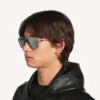 Gafas de sol Monday Pilot para hombre en rutenio claro
