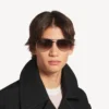 Gafas de sol Monday Pilot para hombre en rutenio claro