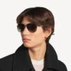 Gafas de sol Monday Pilot para hombre en rutenio claro