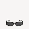 Gafas de sol Nova ovaladas para mujer en negro