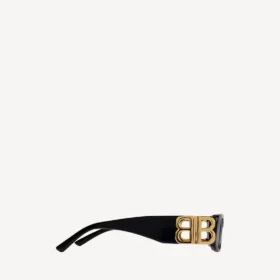 Gafas de sol rectangulares Dynasty en negro