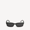 Gafas de sol rectangulares para uso diario en negro
