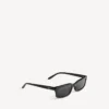 Gafas de sol rectangulares para uso diario en negro