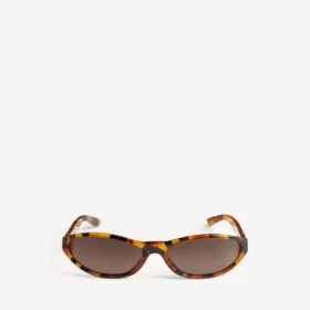Gafas de sol redondas Neo en color habana moteado
