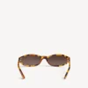 Gafas de sol redondas Neo en color habana moteado