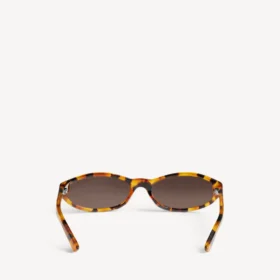 Gafas de sol redondas Neo en color habana moteado