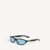 Gafas de sol redondas Neo en negro