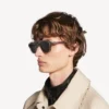 Gafas de sol tipo piloto para uso diario para hombre en gris claro Gafas de sol tipo piloto para uso diario para hombre en gris claro