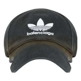 Gorra Balenciaga x adidas Trefoil con logotipo de Balenciaga «Negro Blanco» 723749410B21077 Gorra Balenciaga x adidas Trefoil con logotipo de Balenciaga «Negro Blanco» 723749410B21077