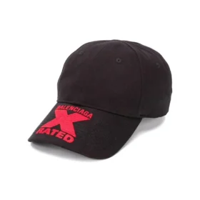 Gorra Balenciaga x Rated «Negro y rojo» 617144410B21074 Gorra Balenciaga x Rated «Negro y rojo» 617144410B21074