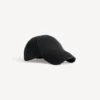 Gorra con tachuelas para mujer en negro