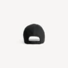 Gorra con tachuelas para mujer en negro