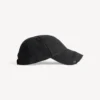 Gorra con tachuelas para mujer en negro