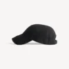 Gorra con tachuelas para mujer en negro