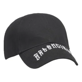 Gorra con visera Balenciaga con logotipo bordado «Tattoo» «Negro» 570102410B71077 Gorra con visera Balenciaga con logotipo bordado «Tattoo» «Negro» 570102410B71077