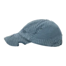 Gorra de béisbol con logotipo destruido por láser «Fade Blue» 719281410B24090