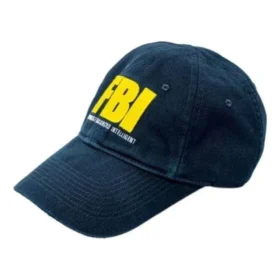 Gorra de béisbol del FBI «Azul marino y amarillo» 680740-410B2-4075-SML Gorra de béisbol del FBI «Azul marino y amarillo» 680740-410B2-4075-SML