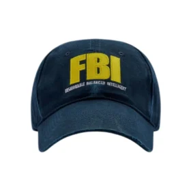 Gorra de béisbol del FBI «Azul marino y amarillo» 680740-410B2-4075-SML Gorra de béisbol del FBI «Azul marino y amarillo» 680740-410B2-4075-SML