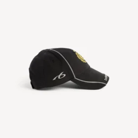 Gorra de hombre con escudo naval en negro Gorra de hombre con escudo naval en negro