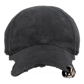 Gorra Heavy Piercing «Negro Descolorido» 744299410B21071