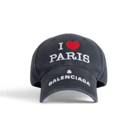 Gorra «I Love Paris» de Balenciaga «Negra» 811743410B21002