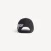 Gorra para hombre con diseño en cursiva en negro lavado Gorra para hombre con diseño en cursiva en negro lavado
