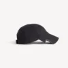 Gorra para hombre con diseño en cursiva en negro lavado Gorra para hombre con diseño en cursiva en negro lavado