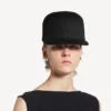 Gorra para mujer en negro Gorra para mujer en negro
