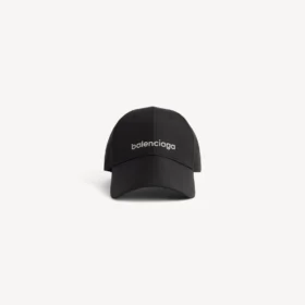 Gorra techwear para hombre en negro