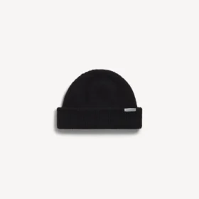 Gorro de lana para hombre en negro