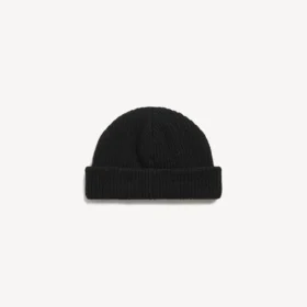 Gorro de lana para hombre en negro