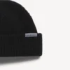 Gorro de lana para hombre en negro