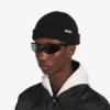 Gorro de lana para hombre en negro