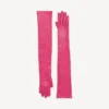Guantes largos para mujer en color rosa Guantes largos para mujer en color rosa