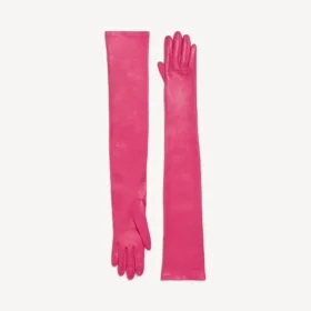 Guantes largos para mujer en color rosa Guantes largos para mujer en color rosa