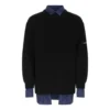 Jersey de capas con detalles de camisa «Negro» 675268T32151000