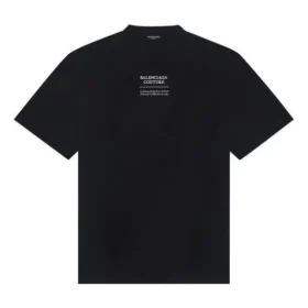 Jersey holgado de manga corta, temporada otoño-invierno 2021, negro 651795TJV900107