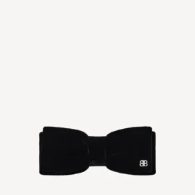 Lazo para el pelo Holli para mujer en negro/plata brillante