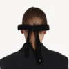 Lazo para el pelo Holli para mujer en negro/plata brillante Lazo para el pelo Holli para mujer en negro/plata brillante