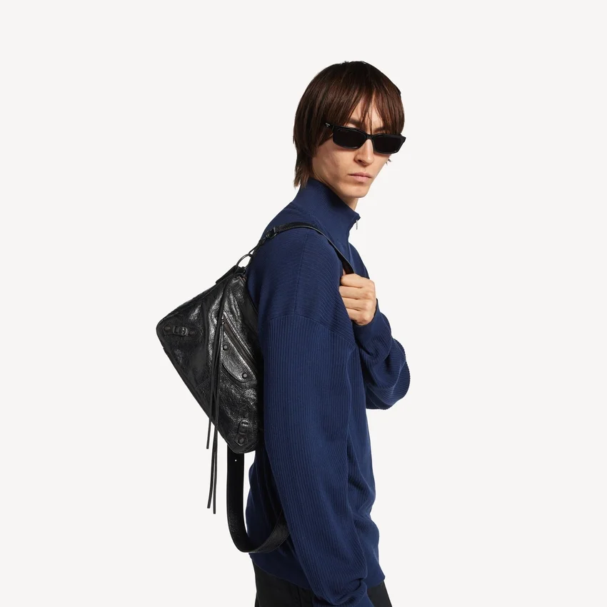 Le City Moto Small para hombre en negro Le City Moto Small para hombre en negro